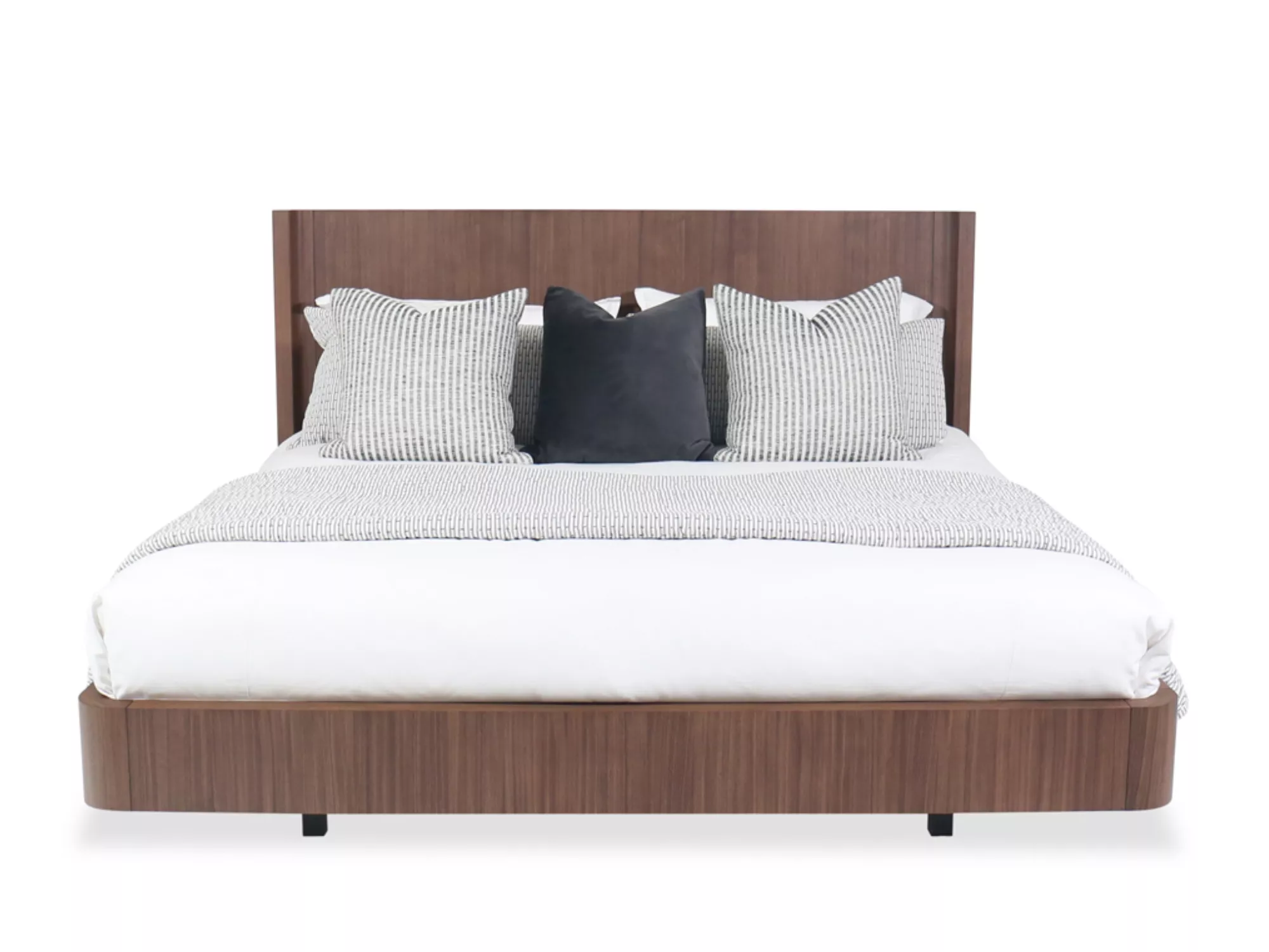 Nomad King Bed in Walnut