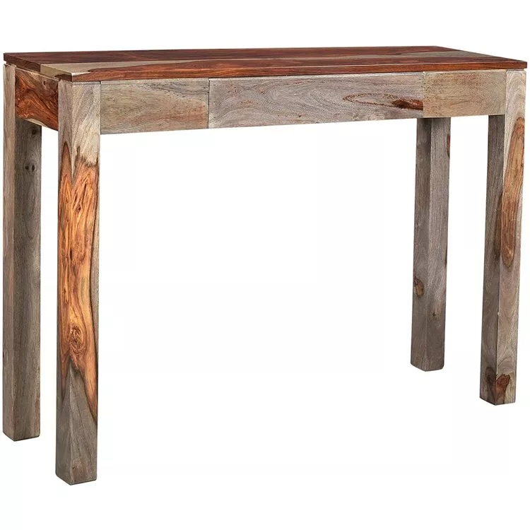 !nspire Sheesham Console Table - Dark Wood