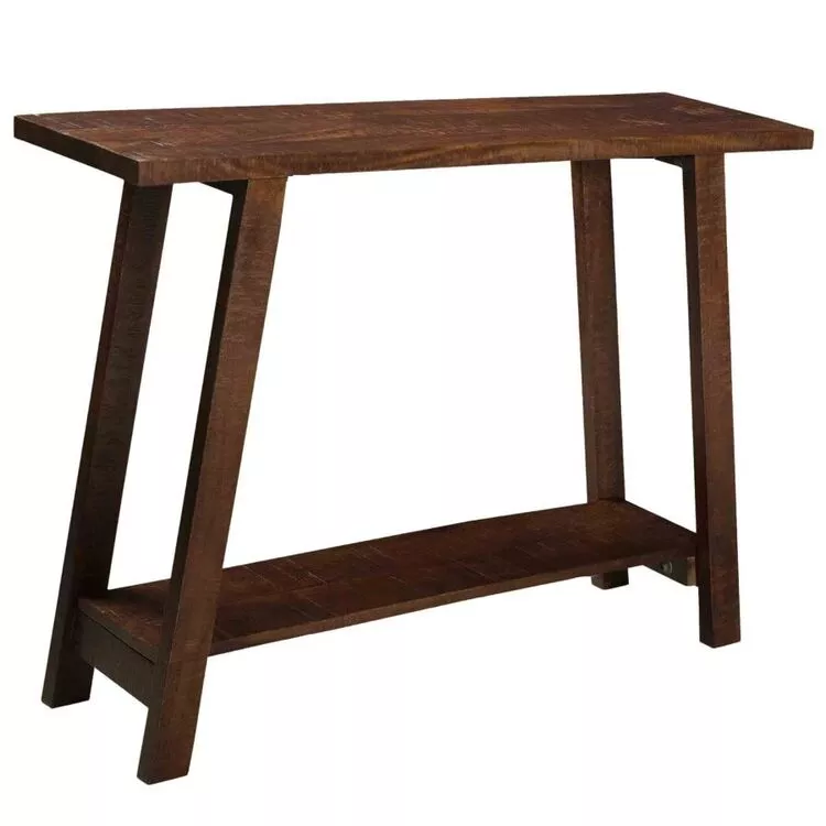 !nspire Walnut Console Table -? Solid Wood Entryway