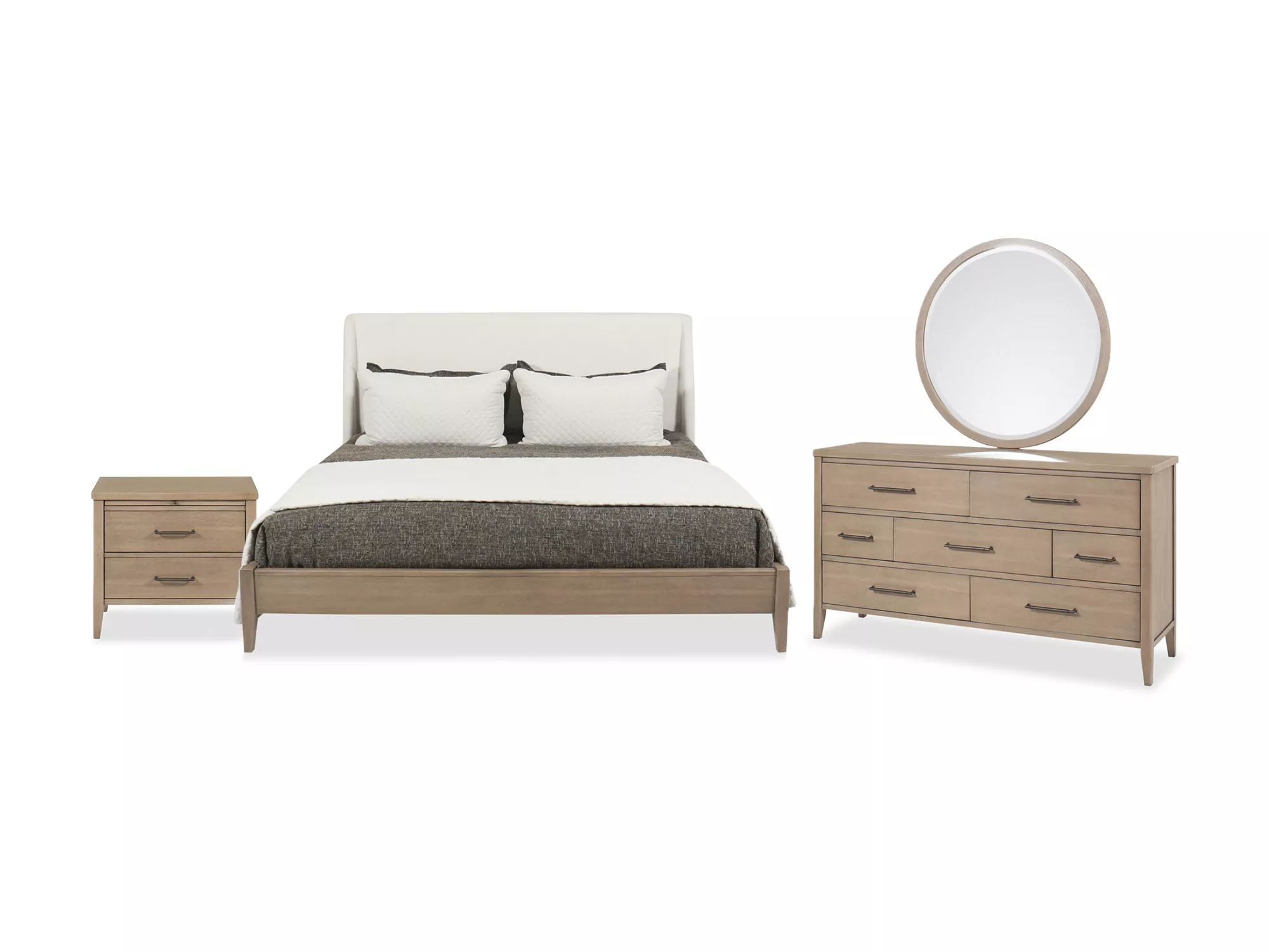 Olivia Full 4 Piece Bedroom Set