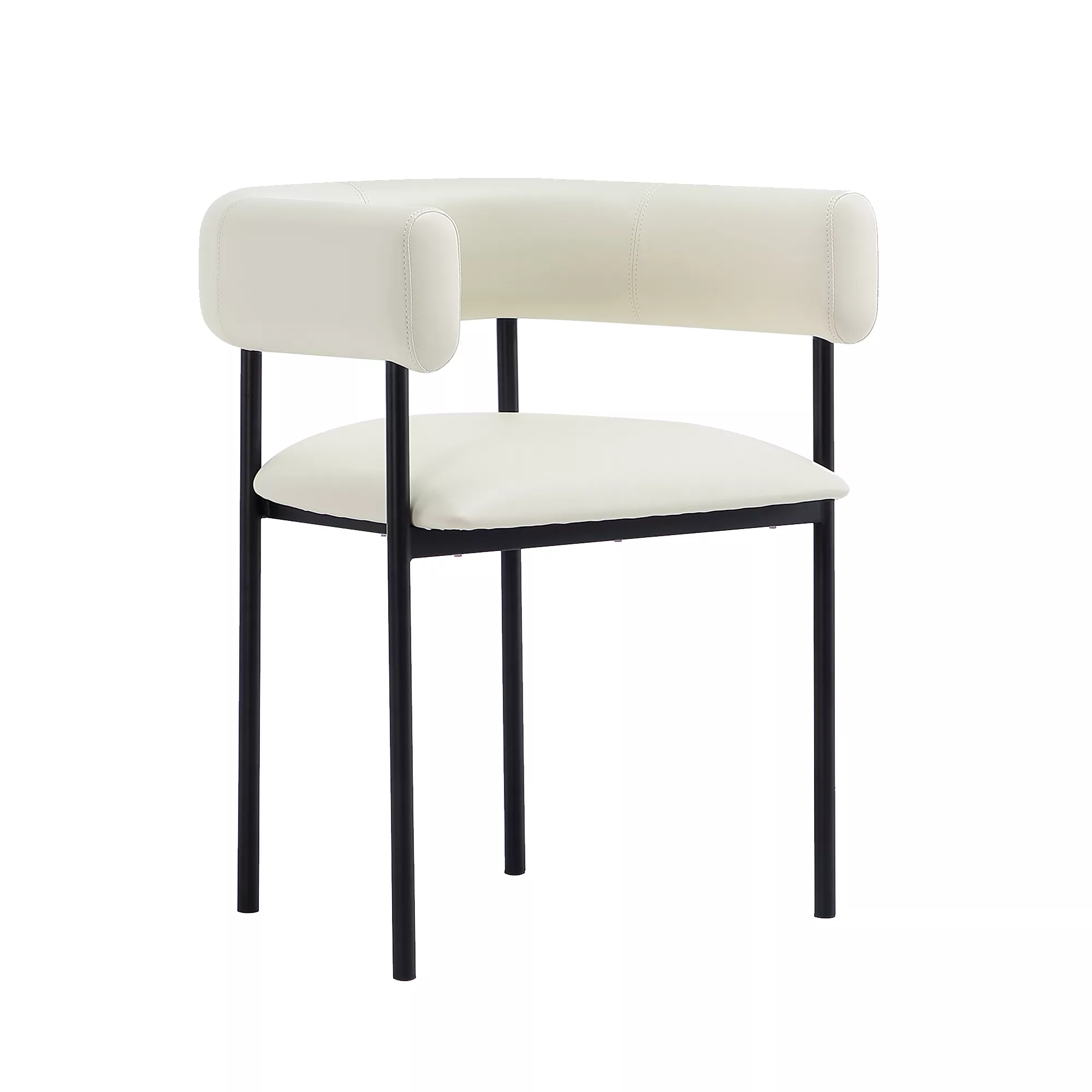 Onda White Dining Chair