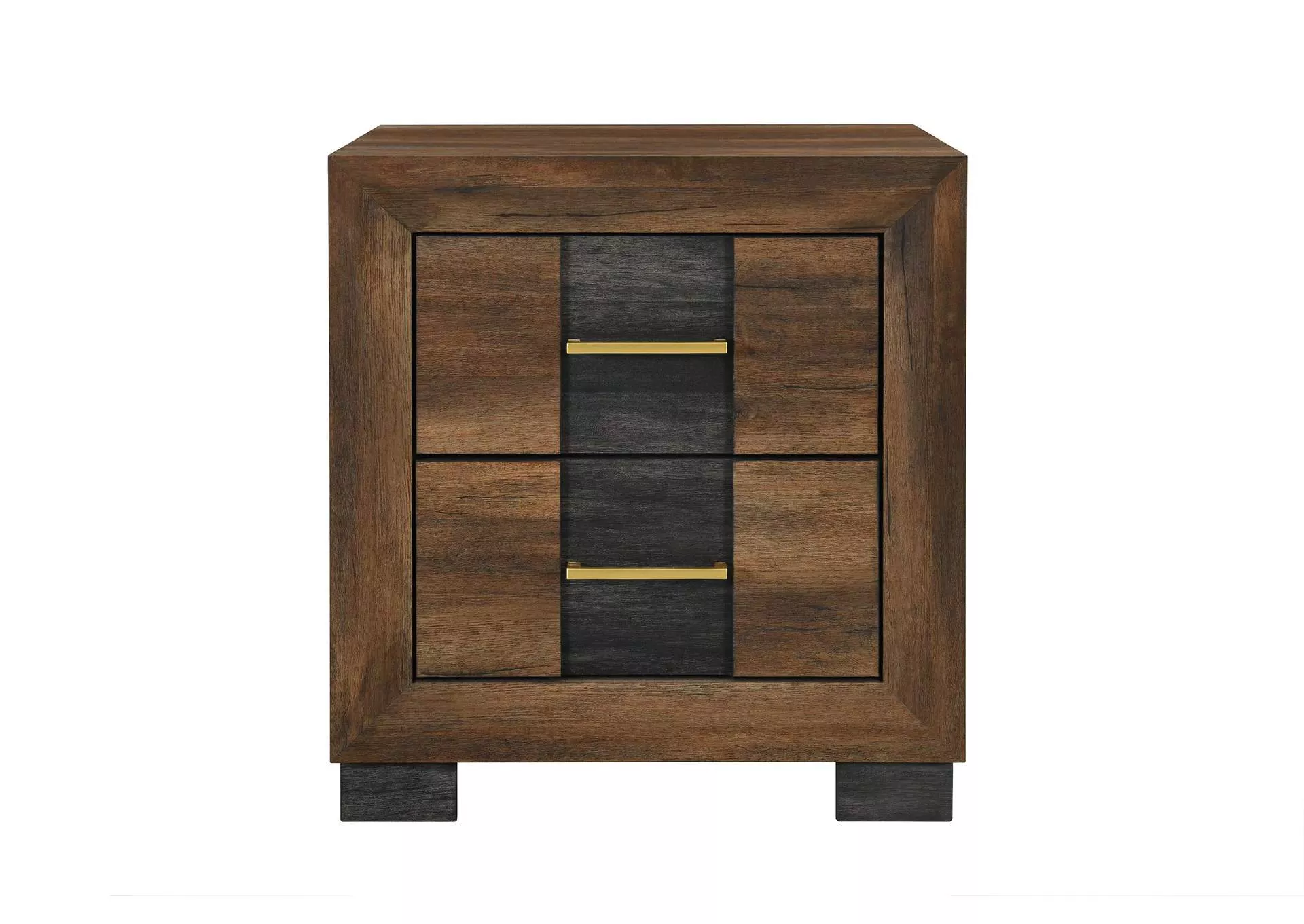 OPTIMUS BROWN - BLACK NIGHTSTAND