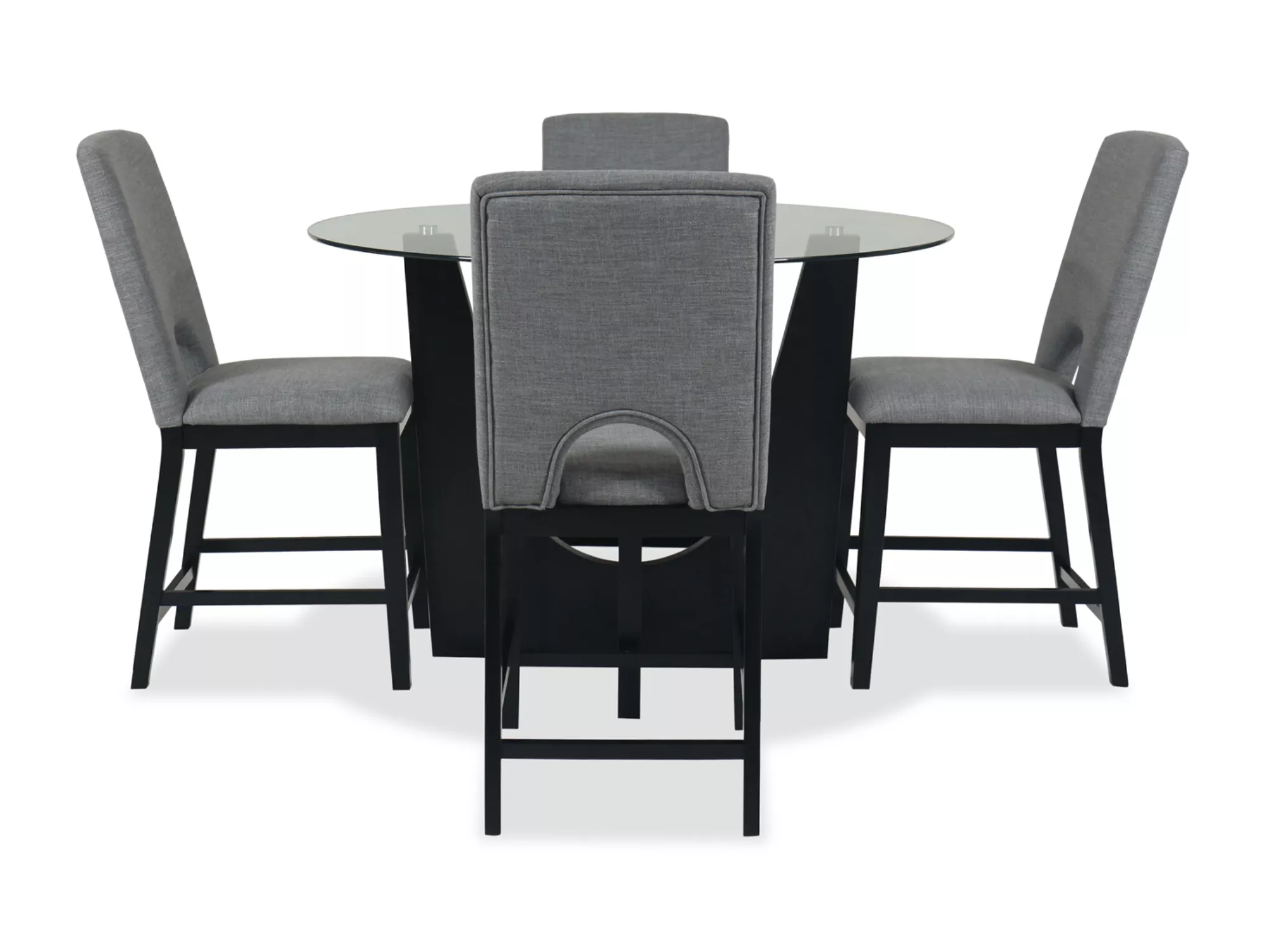 Oregon 5-Piece Counter Height Dining Set