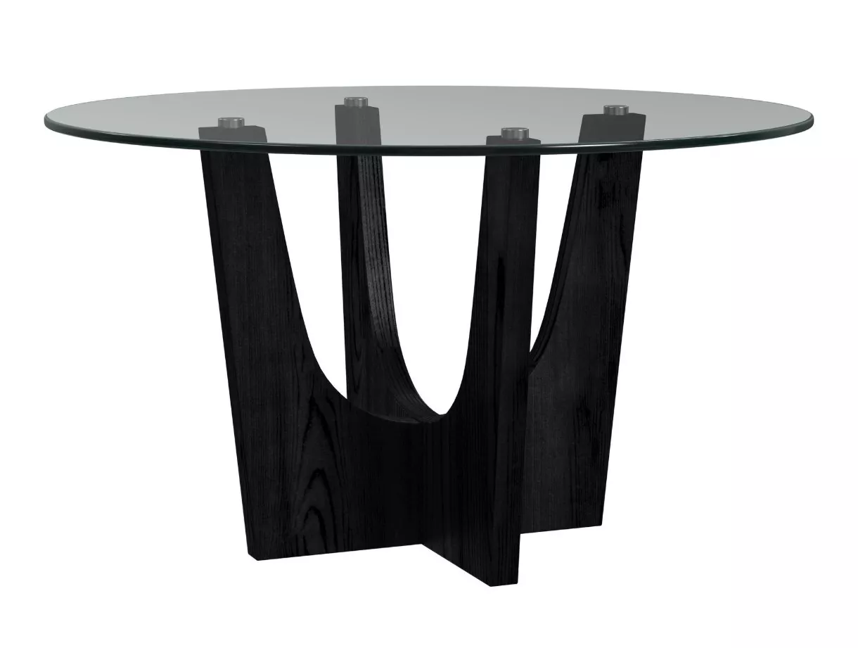 Oregon Round Glass Dining Table