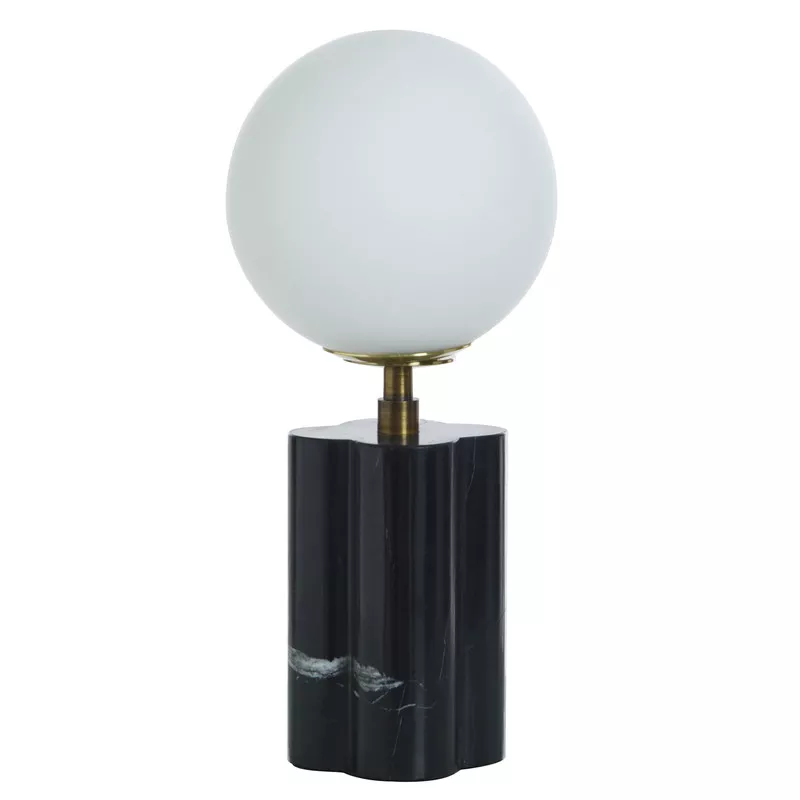 The Orion Marble Globe Lamp