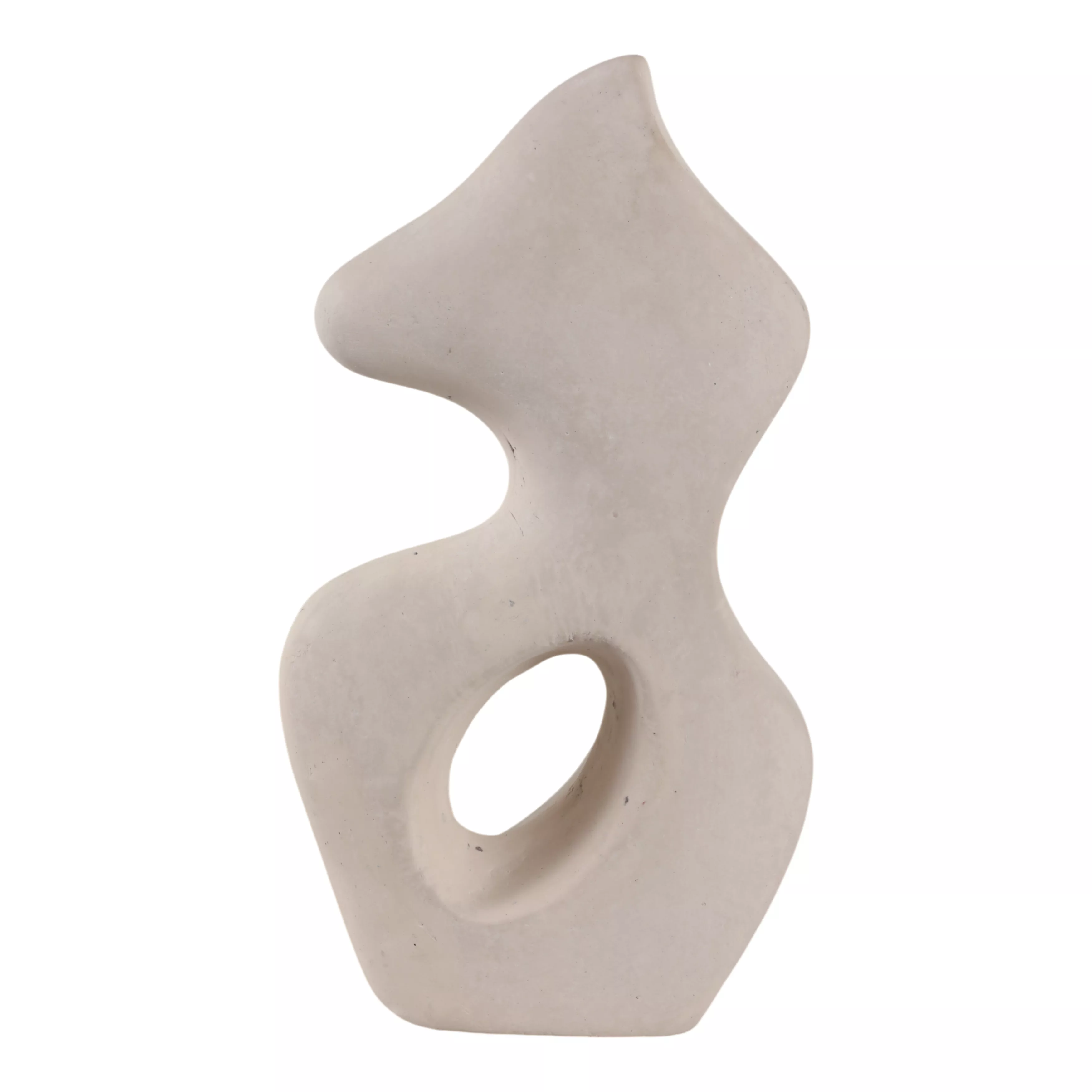 Paper Mache Squiggle Sculpture