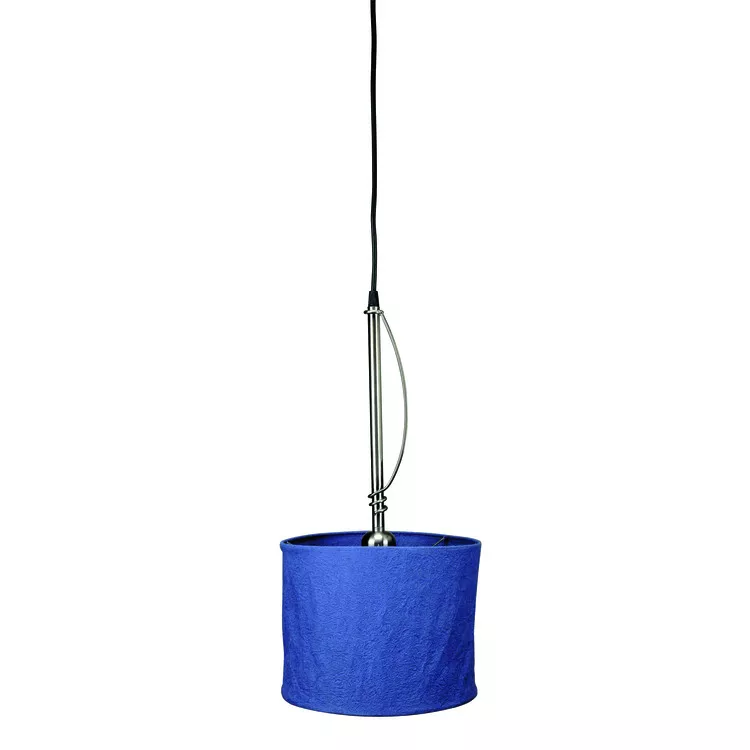 Pendant Lamp Blue Paper Shade 60W A Type - Lite Source