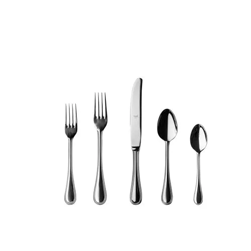 Perla 20 Piece Flatware Set by Mepra