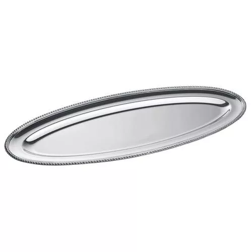 Perles Silverplated Oval Fish Dishes by Ercuis