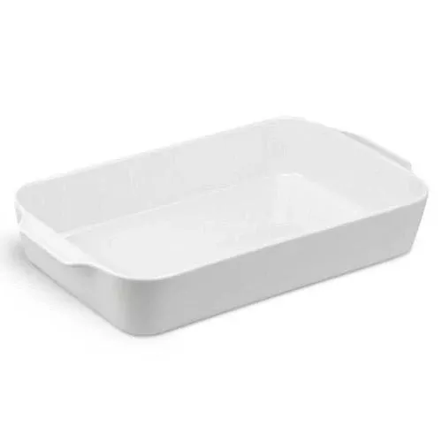 Porcelain Rectangular Deep Roasting Dish by Pillivuyt