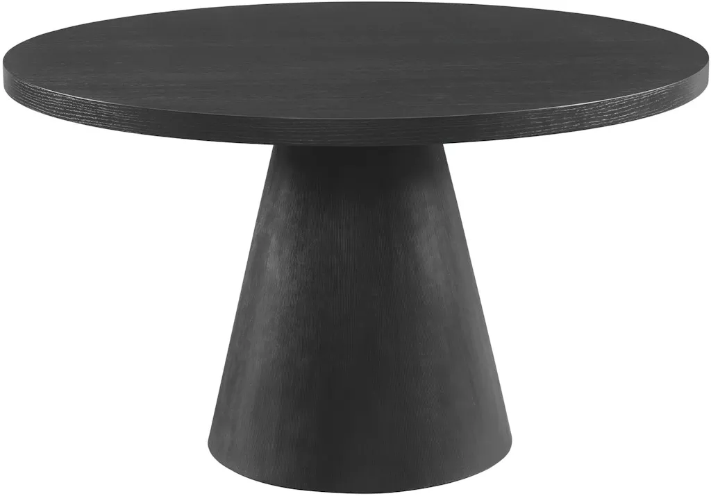 Portland 52" Black Dining Table