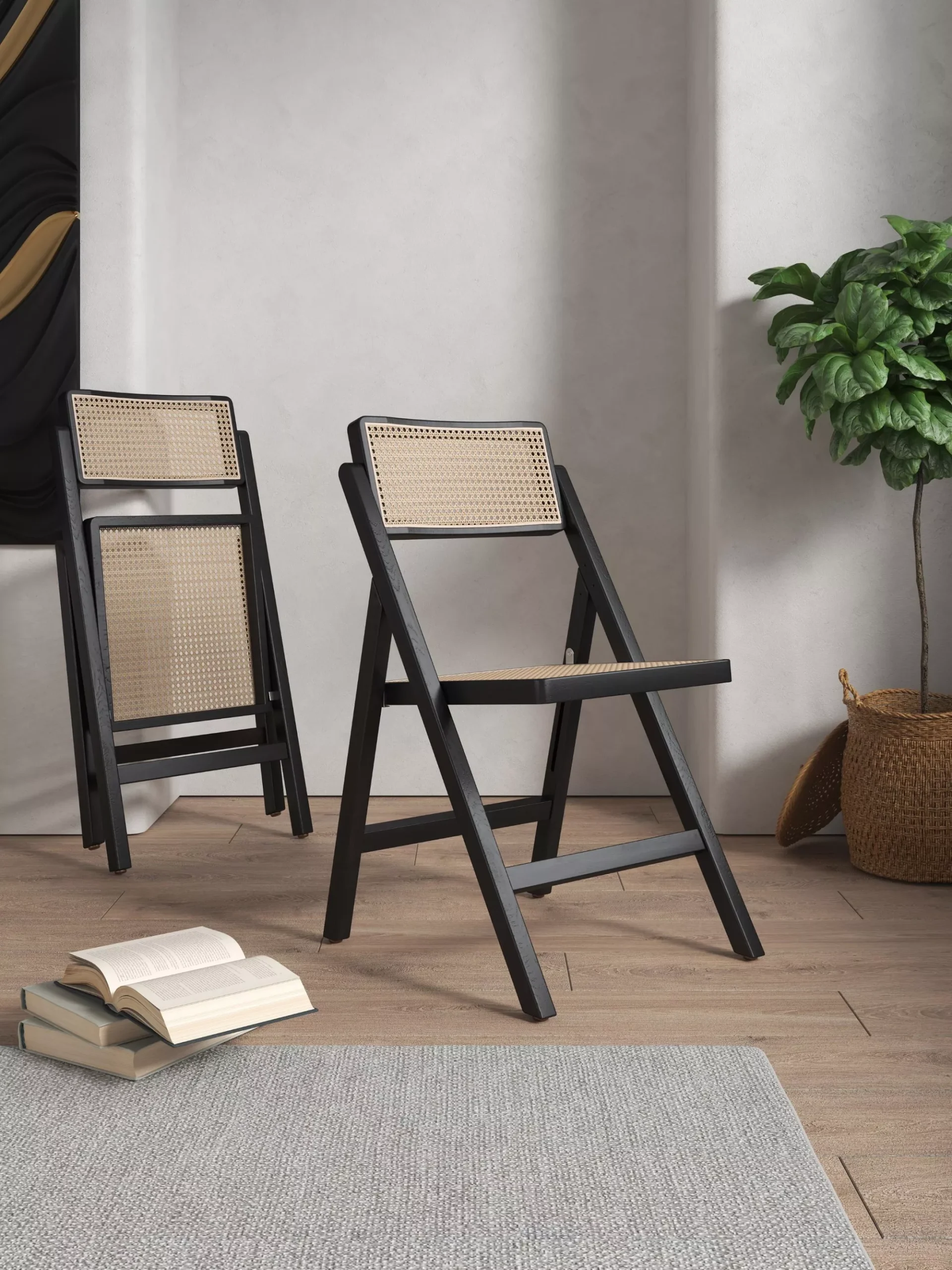 Pullman Black Dining Chairs (Set of 2)