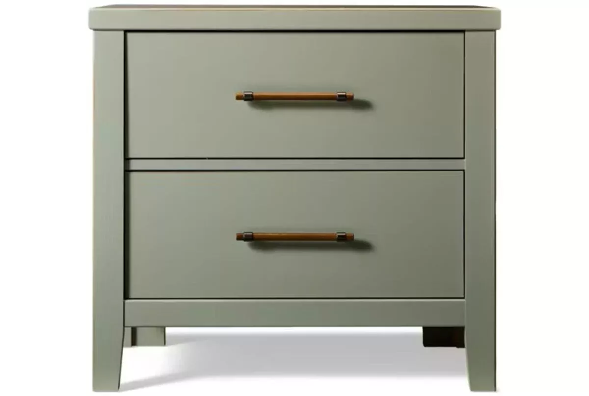 Pure Maple - Night Stand - 2 Drawer - Sage