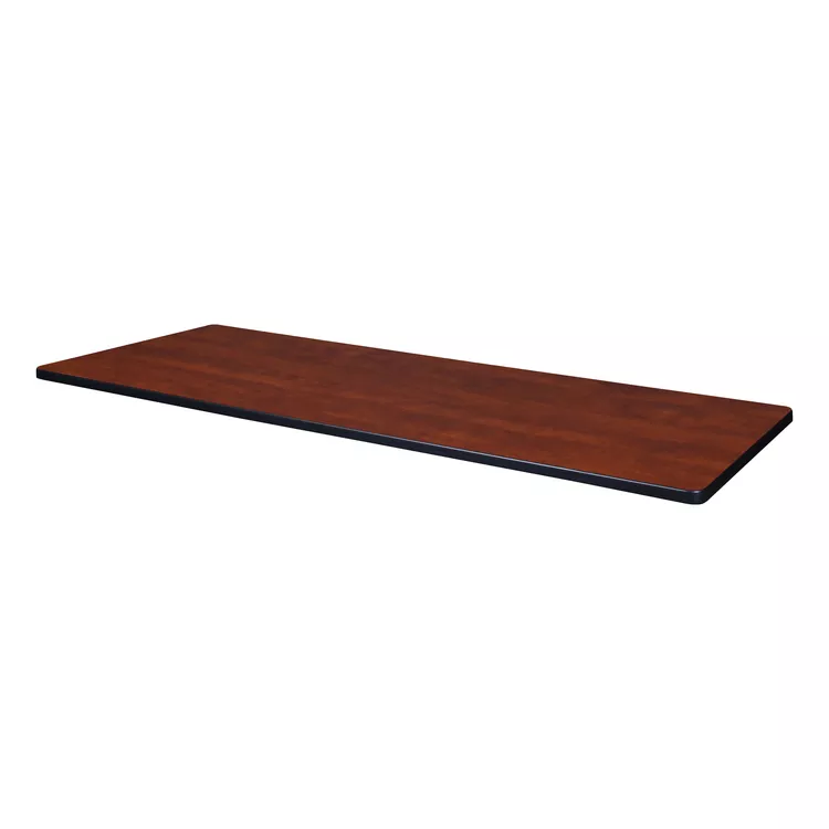 Regency 66" x 24" Rectangle Laminate Table Top- Cherry/ Maple