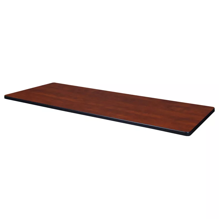Regency 72" x 24" Rectangle Laminate Table Top- Cherry/ Maple