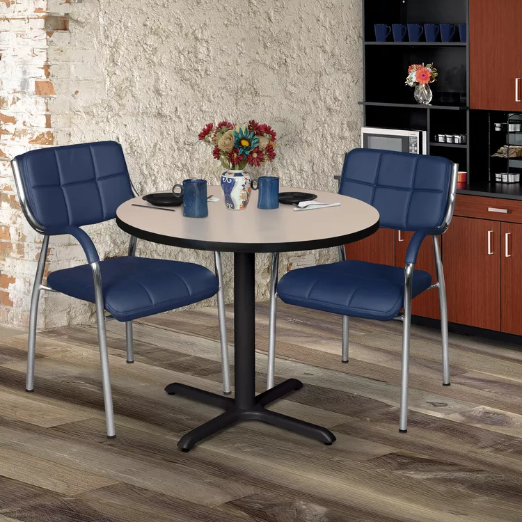 Regency Cain X-Base for 30" Table Tops- Black