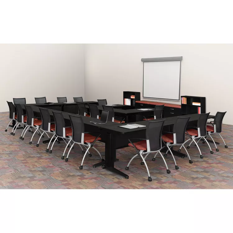 Regency Fusion Modesty Panel for 84" Desk- Black