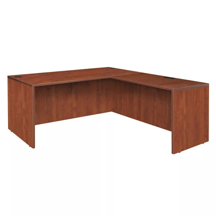 Regency Legacy 66" L-Desk Shell with 47" Return Shell- Cherry