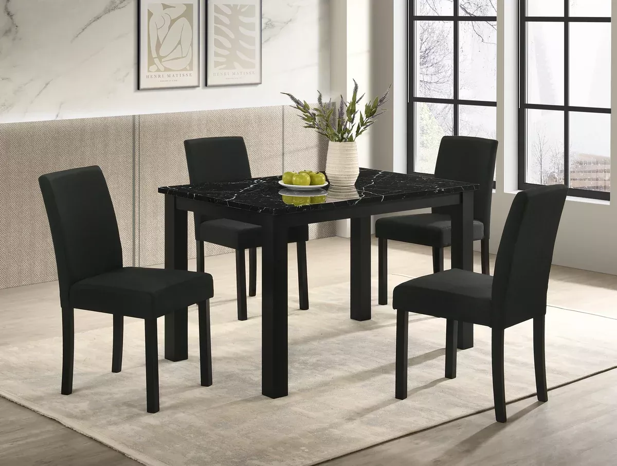 RESIA DINING TABLE-BLACK
