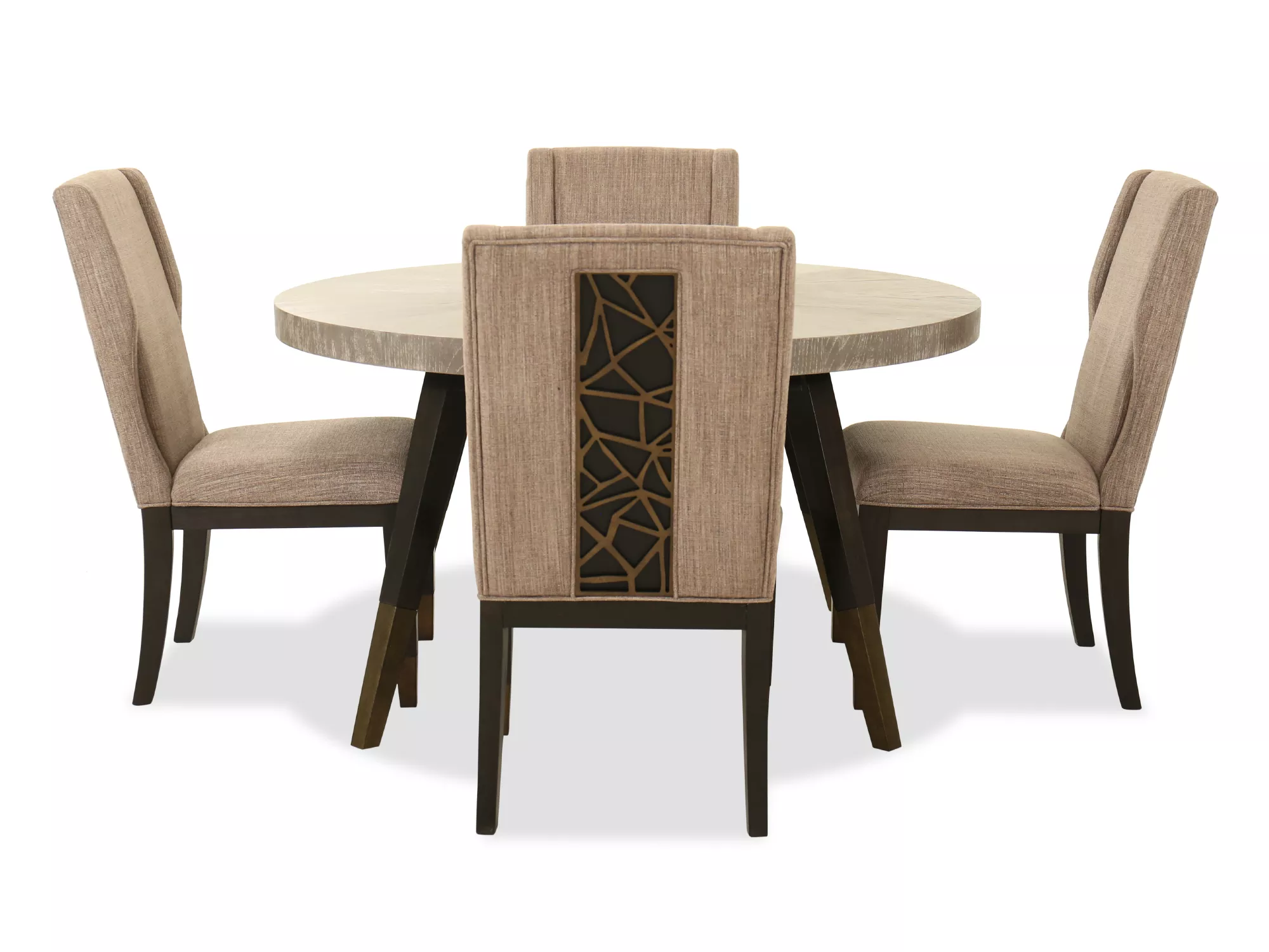Ryker 5-Piece Round Dining Set