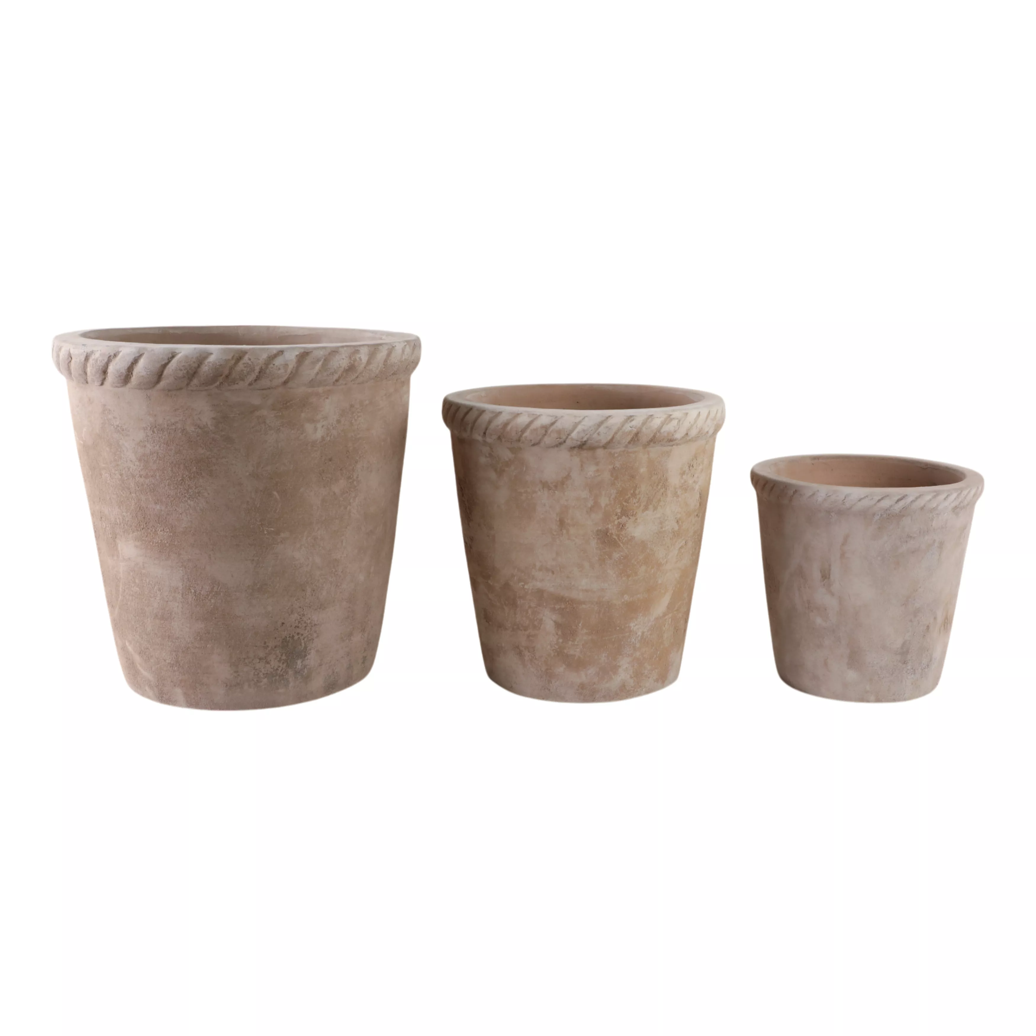 S/3 Terracotta Planters