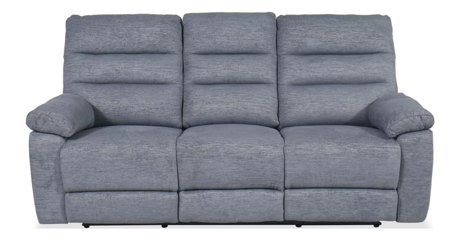 Savannah Dark Gray Manual Reclining Sofa