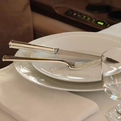 Sequoia Stainless Steel 9.5" Serving Fork by Ercuis