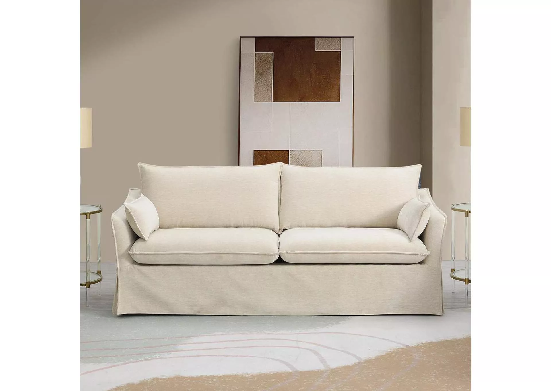 Shane Sofa with 2 Pillows