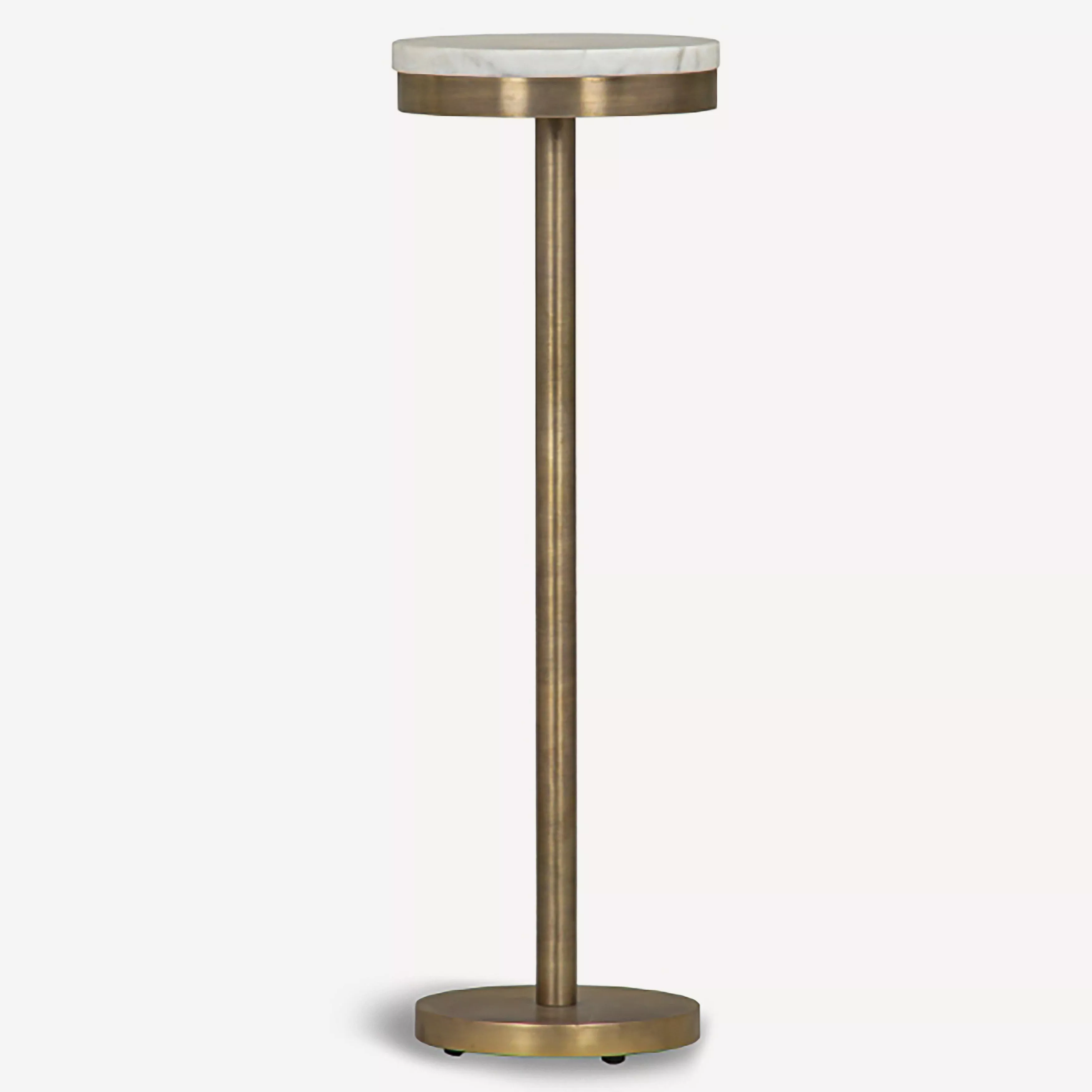 Shay Drink Table - White