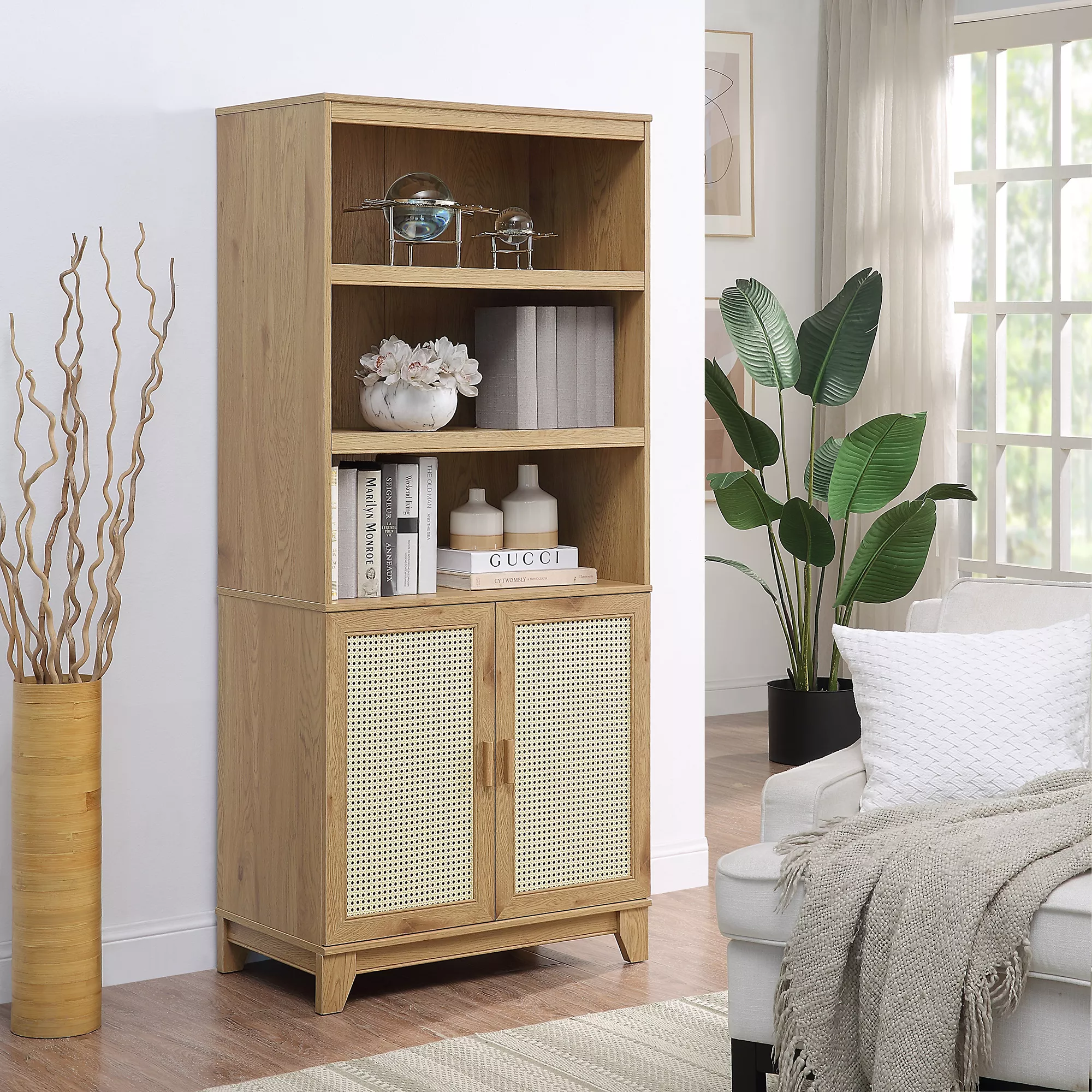 Sheridan Brown Bookcase
