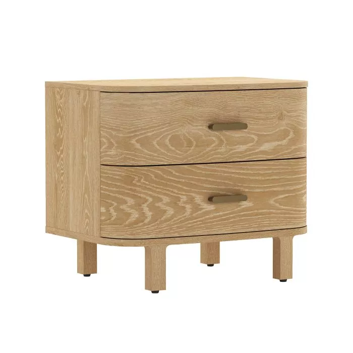 Solara Oak Nightstand