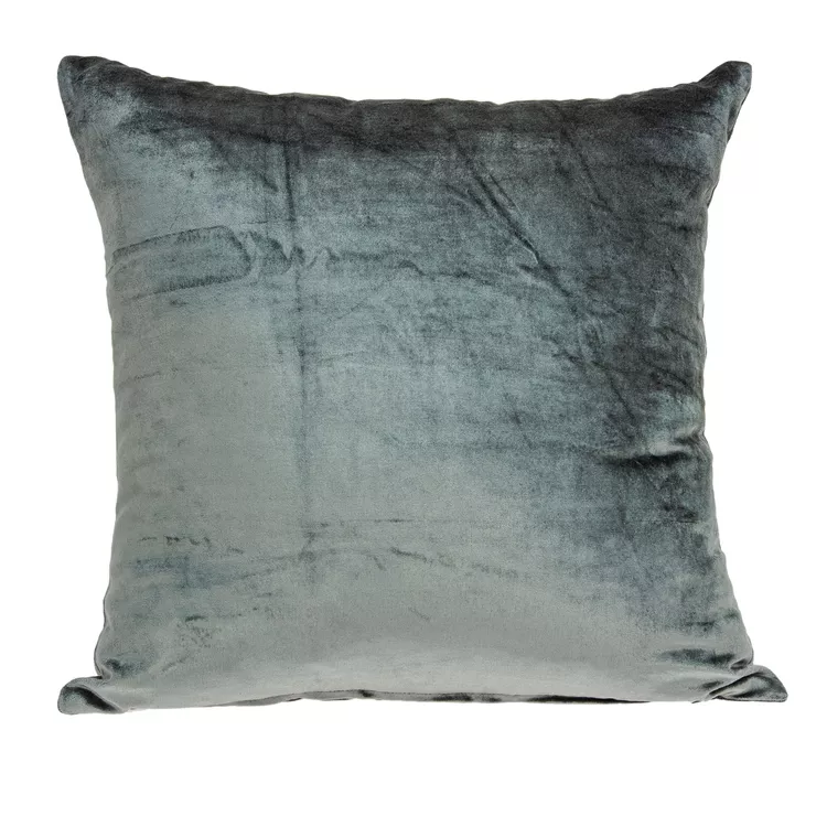 Solid Accent Pillow - Charcoal Gray with Durable Natural Style