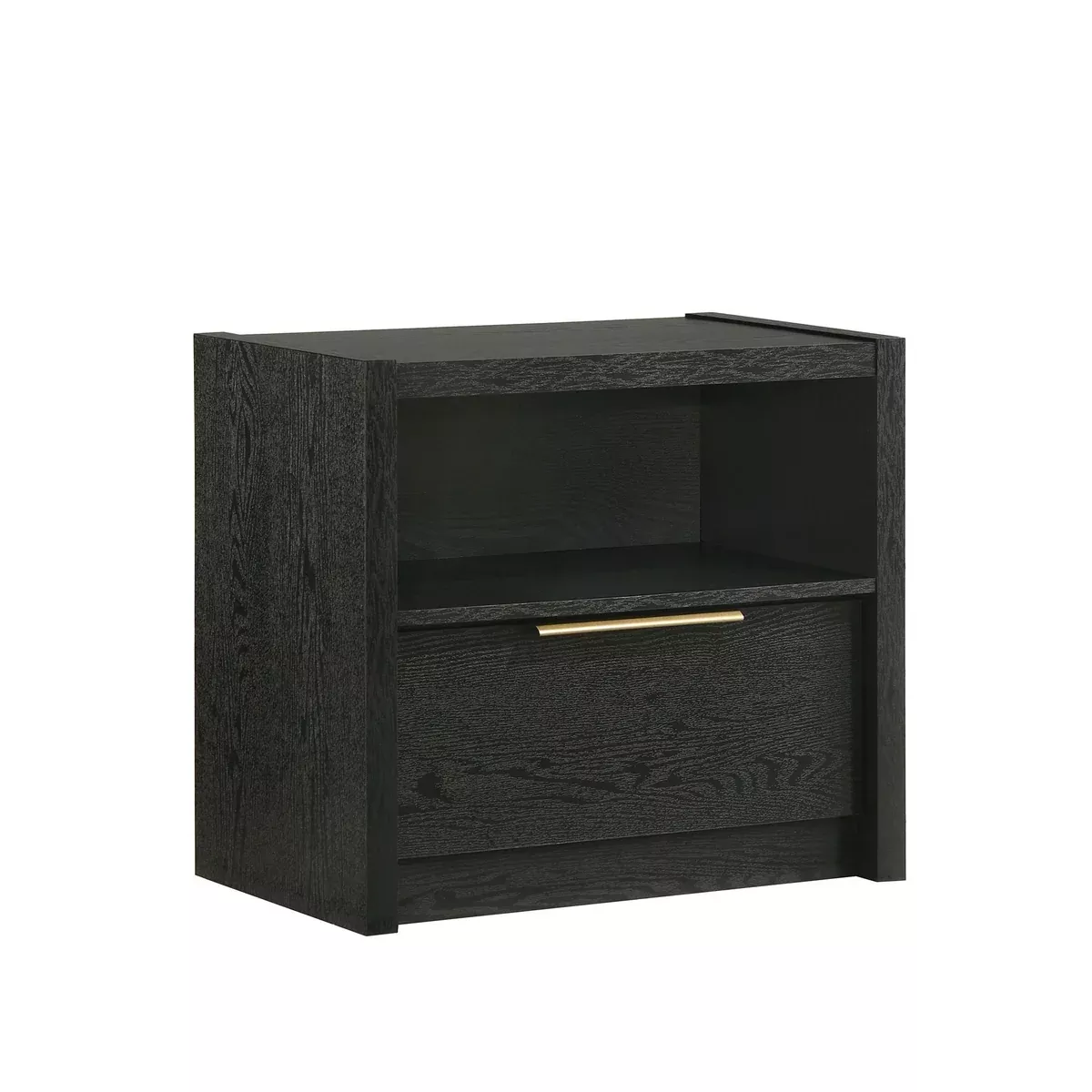 South Bend - Nightstand With USB - Black