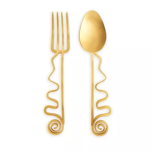 Spirale 2-Piece Serving Set by L'Objet