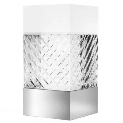 St Louis Crystal Quartz Small Table Lamp