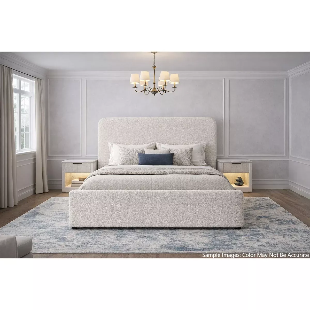 Stellar - Upholstered Bed With 13 Slats