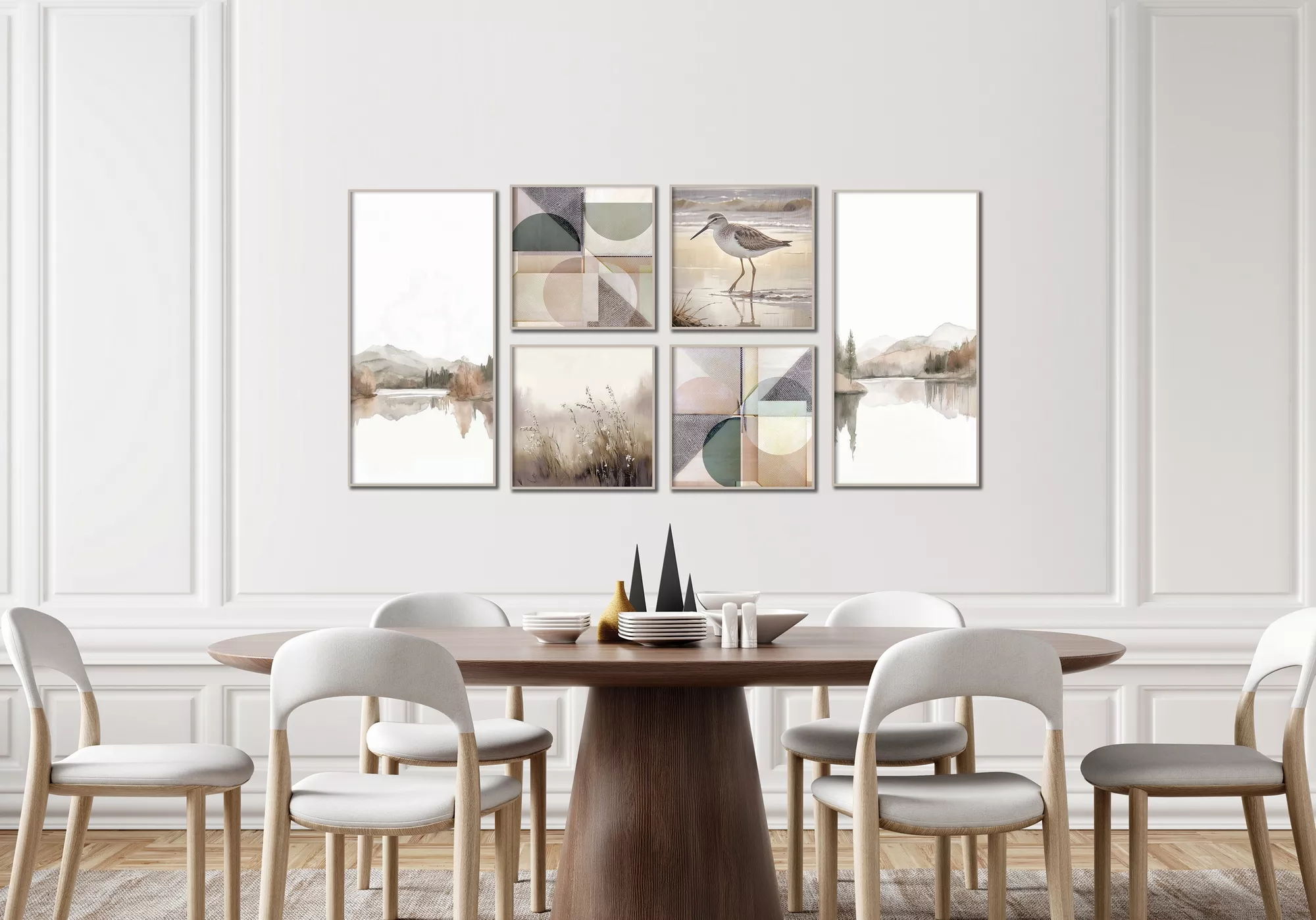 Still Waters and Soft Shapes