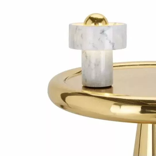 Stone LED Portable Table Lamp by Tom Dixon