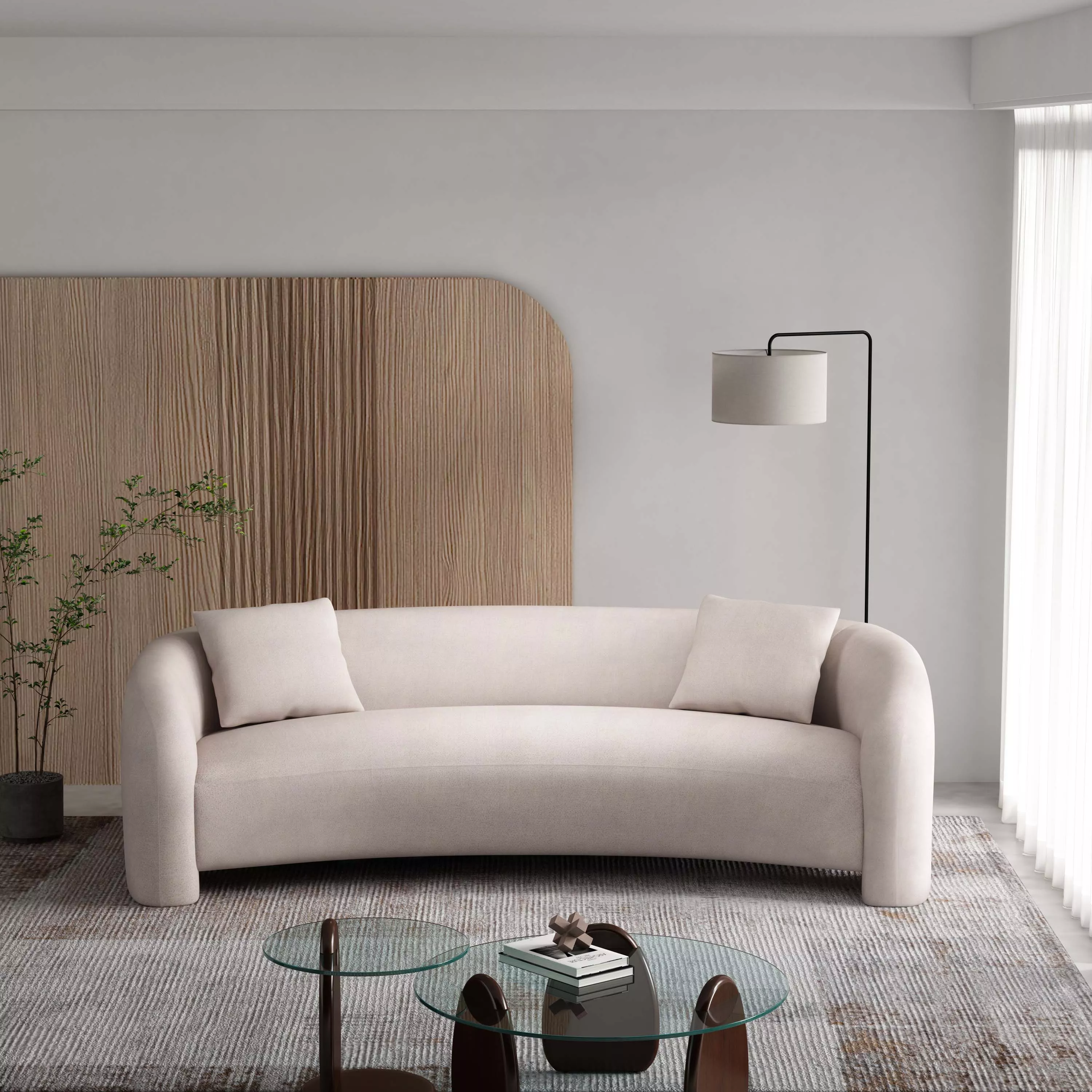 Sylvia Ivory Sofa