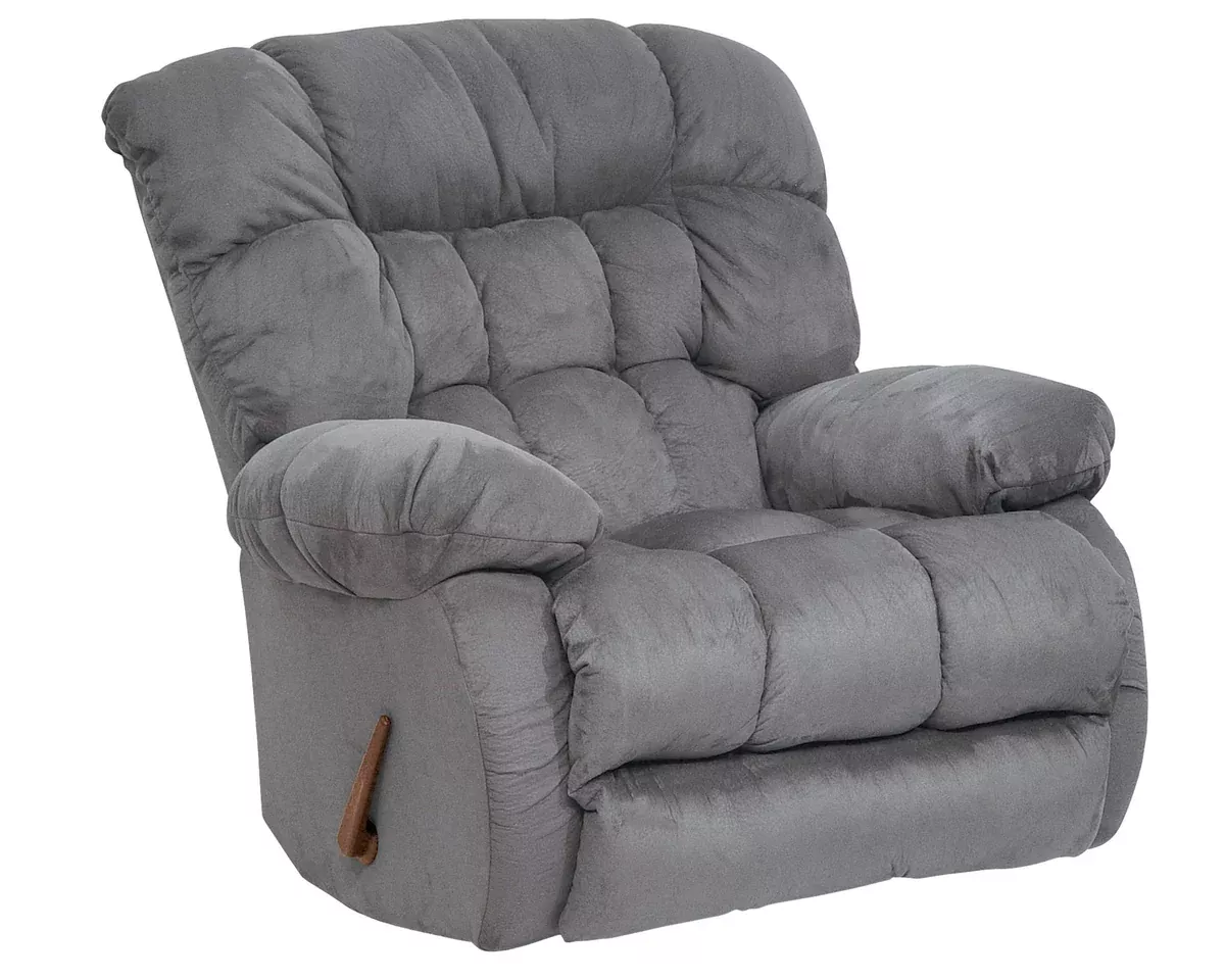 TeddyBear - Chaise Rocker Recliner - Graphite