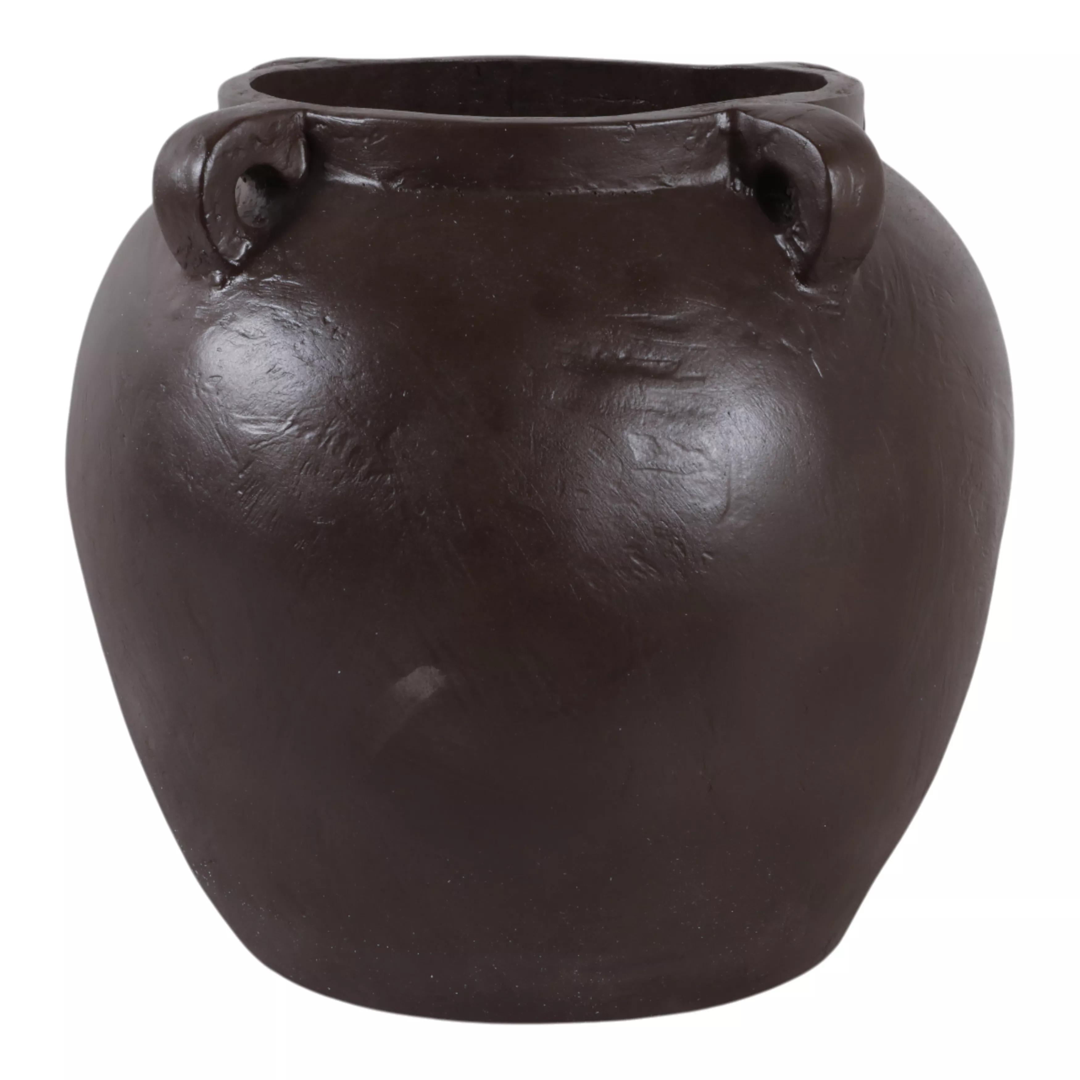 Textured Ecomix 4-Handle Vase