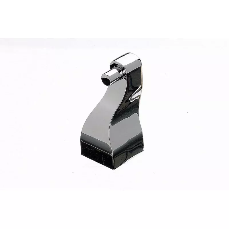 Topknobs AQ1PC Single Hook in Polished Chrome