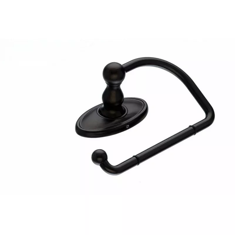 Topknobs ED4ORBC Tissue Hook with Oval Backplate in Oil Rubbed Bronze