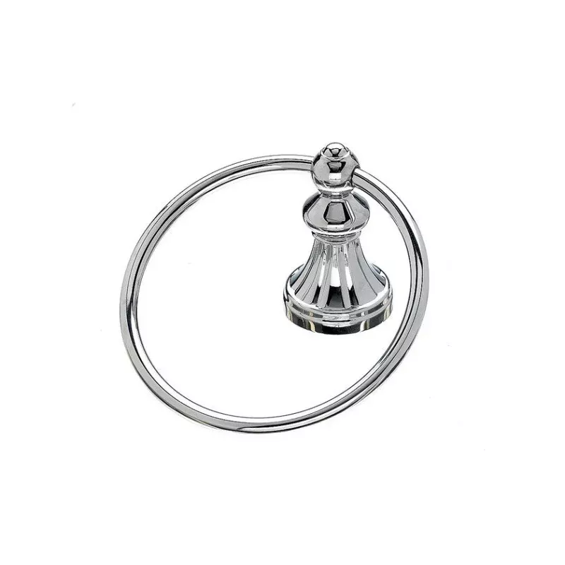 Topknobs HUD5PC Towel Ring in Polished Chrome