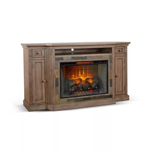 Traditional TV Console