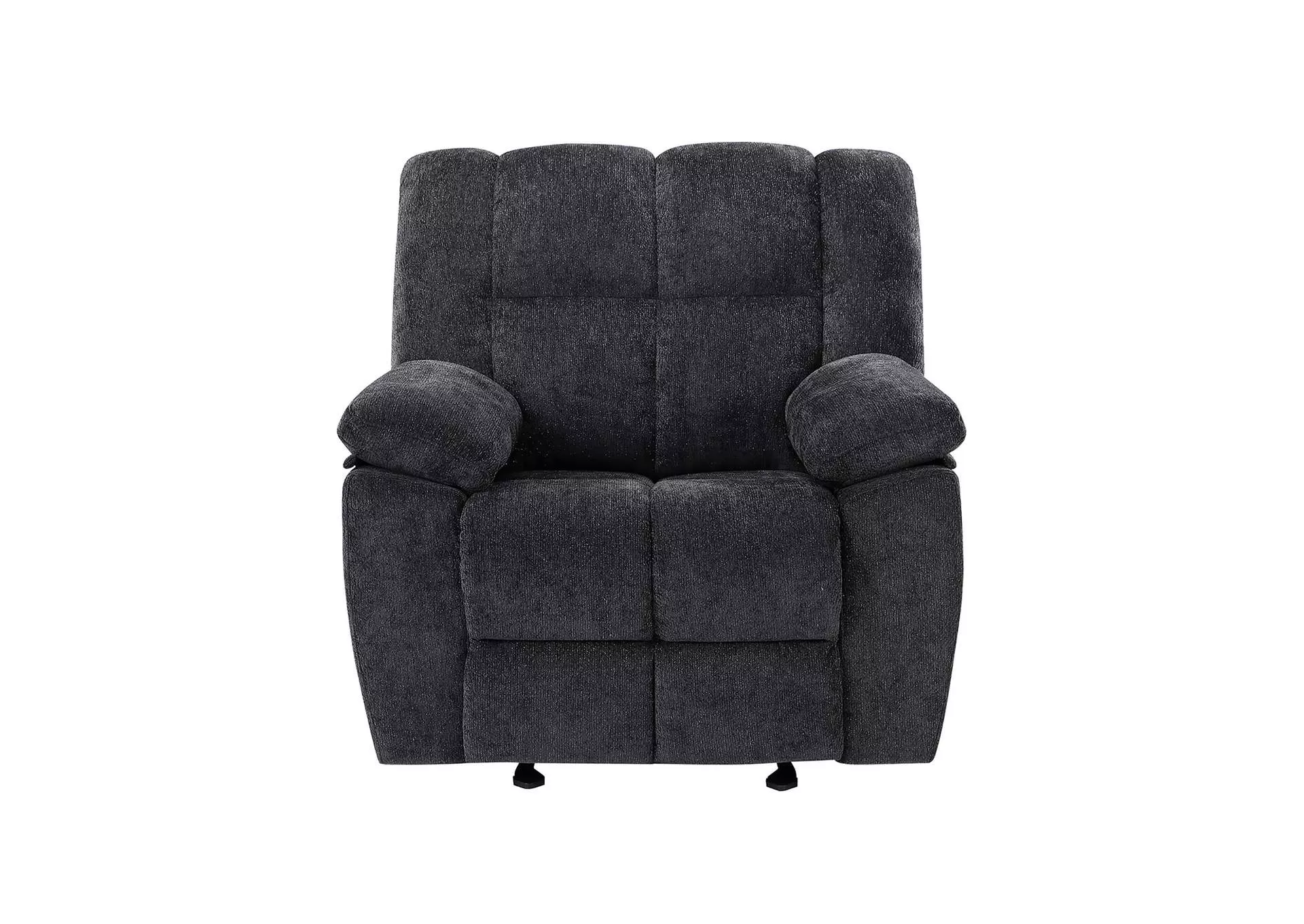 U6000 BLACK GLIDER RECLINER
