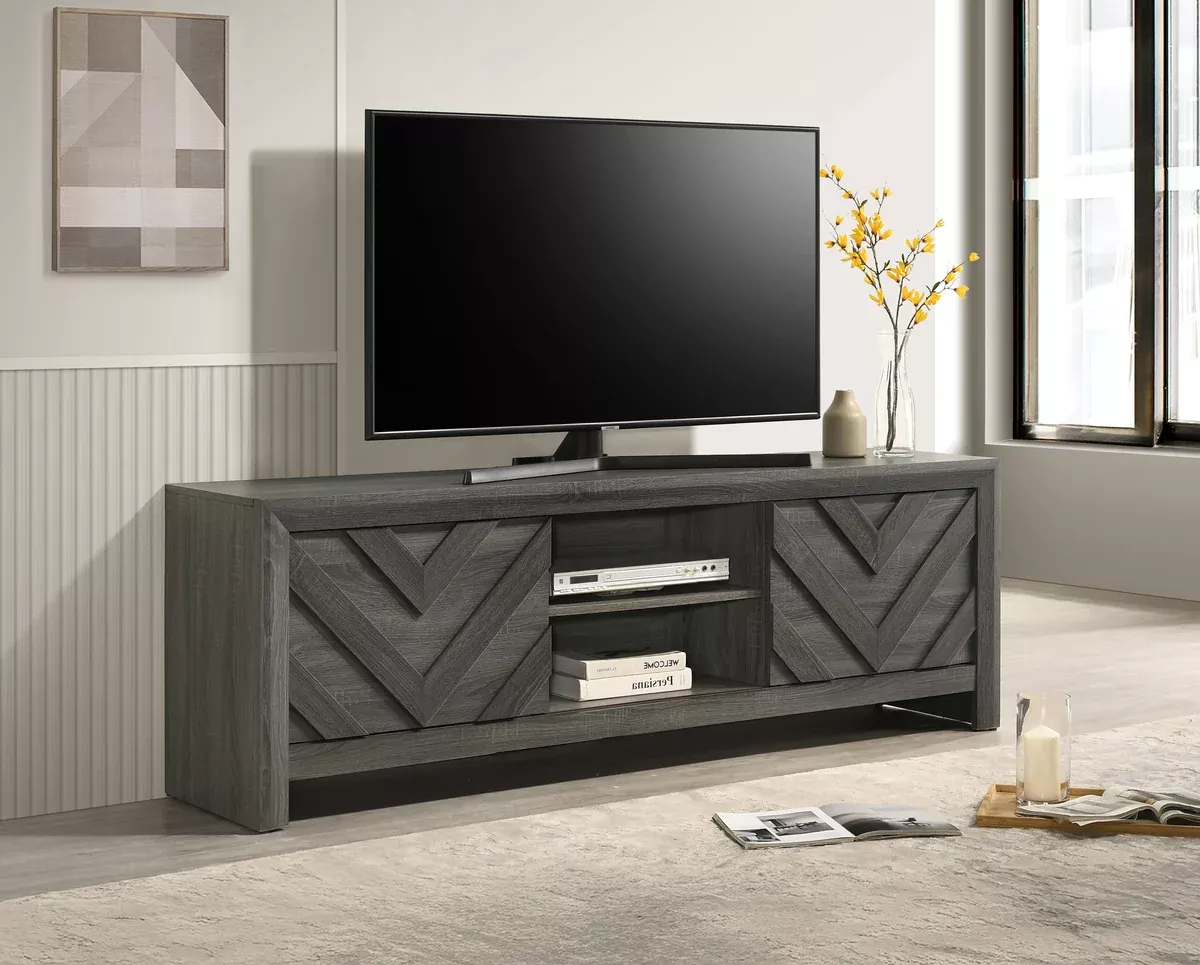 VALOR TV STAND-GREY
