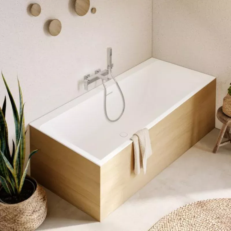 Villeroy & Boch Subway 3.0 rectangular bath, built-in