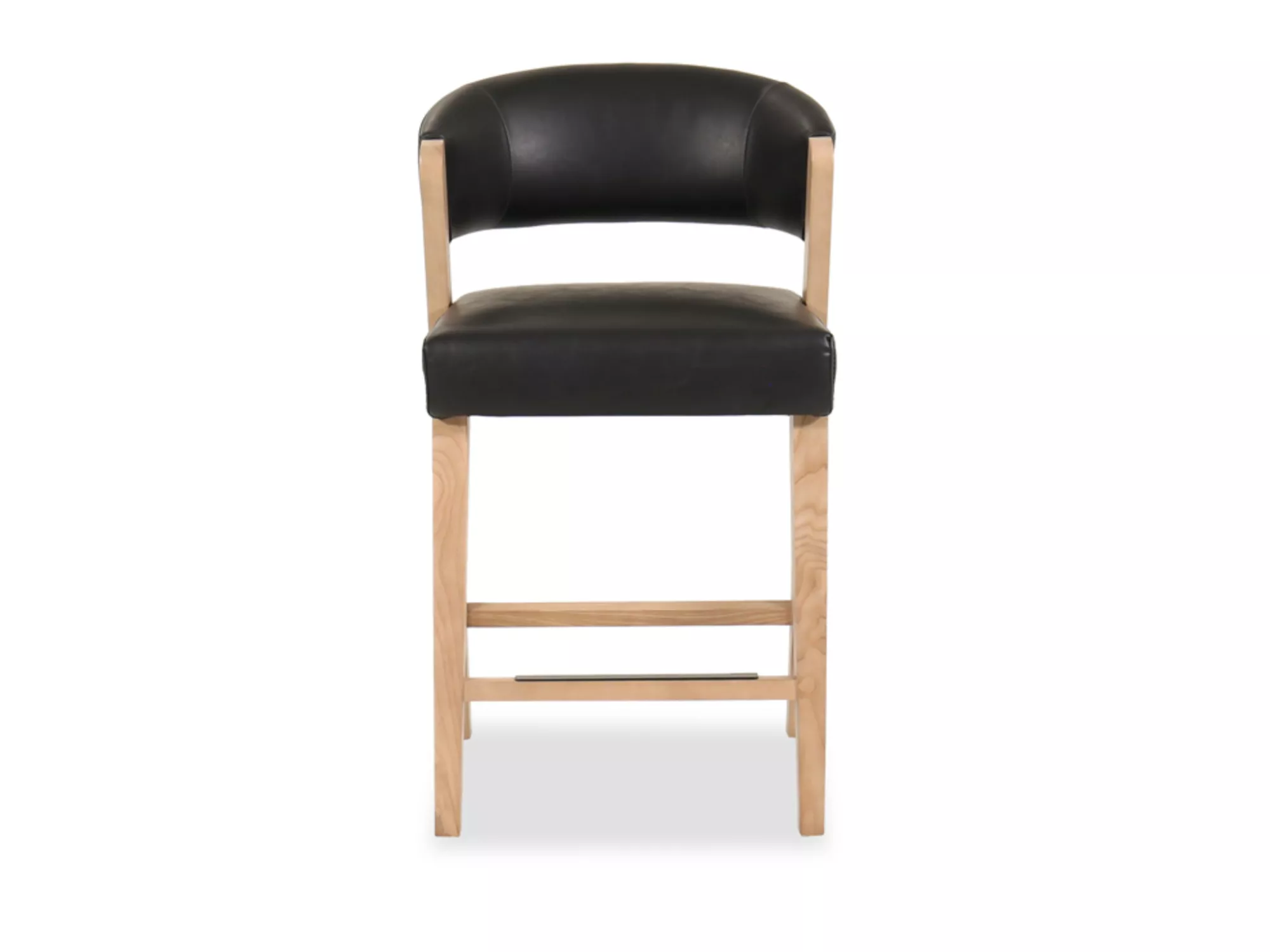 Wax Black Barstool