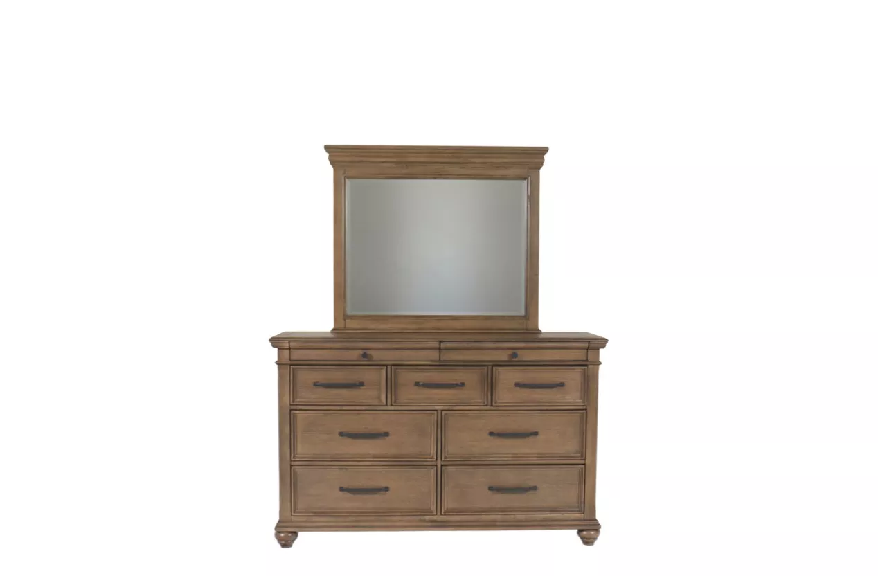 Waynely Dresser and Mirror